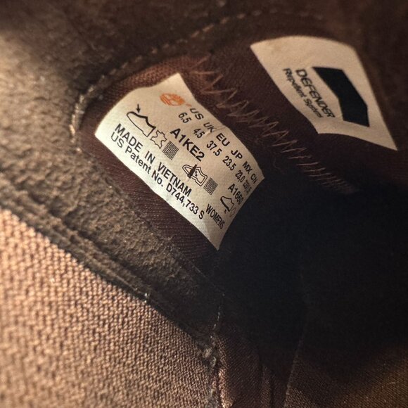 Timberland Kellis Chelsea Boot Wheat Nobuck Suede Leather Wedge Heel Booties 6.5 - Picture 8 of 9